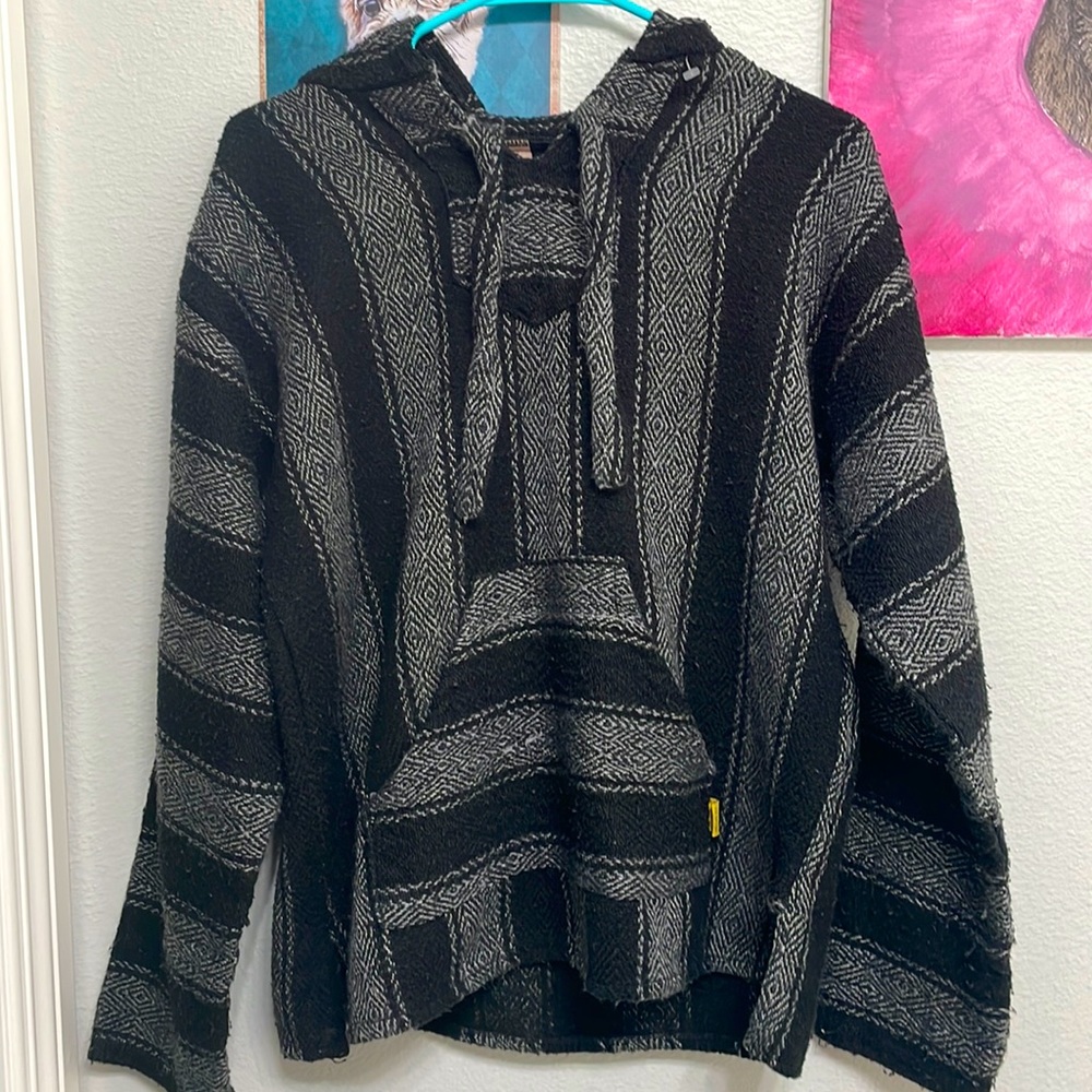 Authentic Molina striped pullover (Baja hoodie)